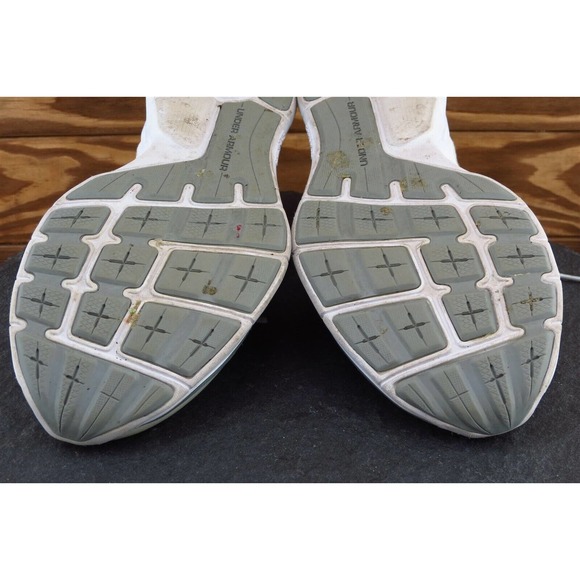 Under armour Women Size 7‎ M Off White Running Mesh 4501390263 - Picture 9 of 9